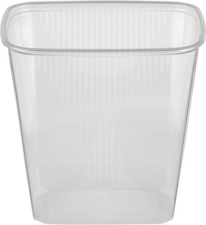 Actual product image Papstar Packaging cup, square without lid (100x)