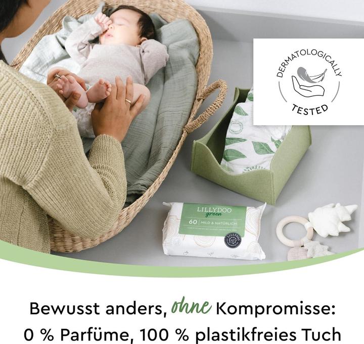 Image du produit Lillydoo Lingettes humides pour bébé (10 x 60 pcs)