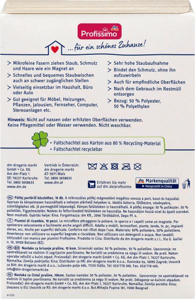 Produktbild dm Profissimo Staubwischer Staubwedelbezüge