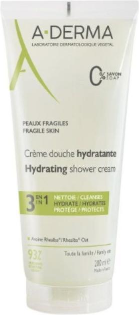 Produktbild A-Derma Feuchtigkeitsspendende Duschcreme (200 ml)