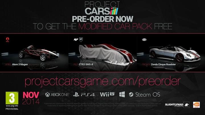Actual product image Bandai Namco Project Cars (Xbox One X, Xbox Series X, IT)