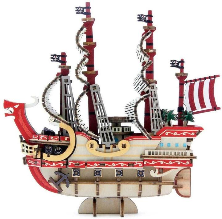 Produktbild Kito Art One Piece - Red Force der Rothaar-Piratenbande - Holzmodell