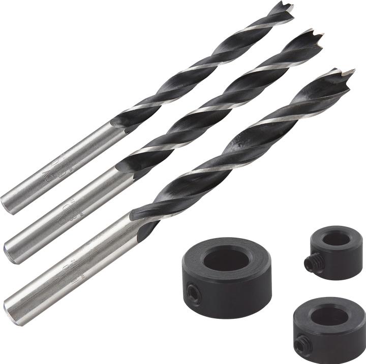 Produktbild wolfcraft 1 Holzspiralbohrer-Set 6-tlg. ø6,8,10mm (10 mm, 6 mm, 8 mm)