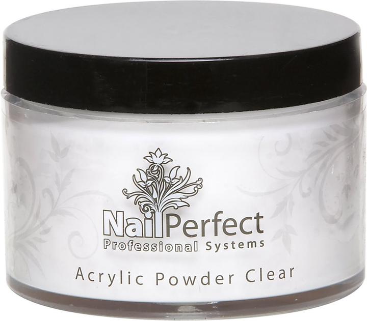 Nail Perfect Basic Acrylic Powder Clear 100g (Kunstnägel, Clear)