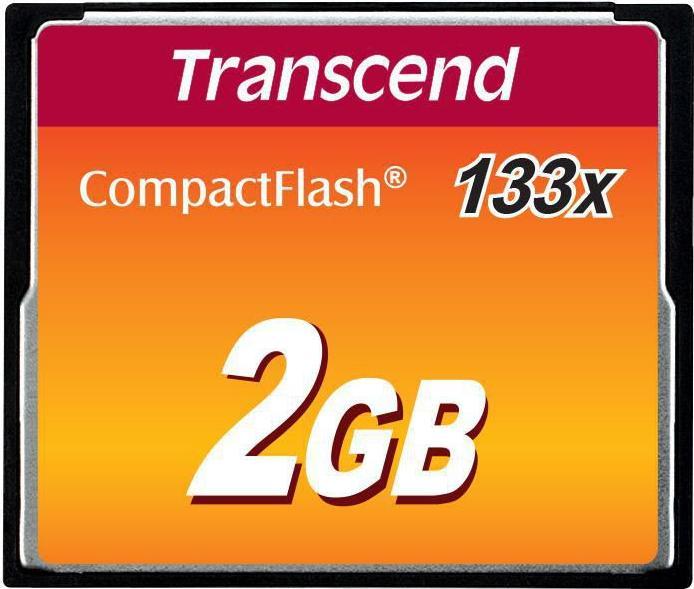 Produktbild Transcend Compact Flash Card 2GB MLC (2 GB, CF)
