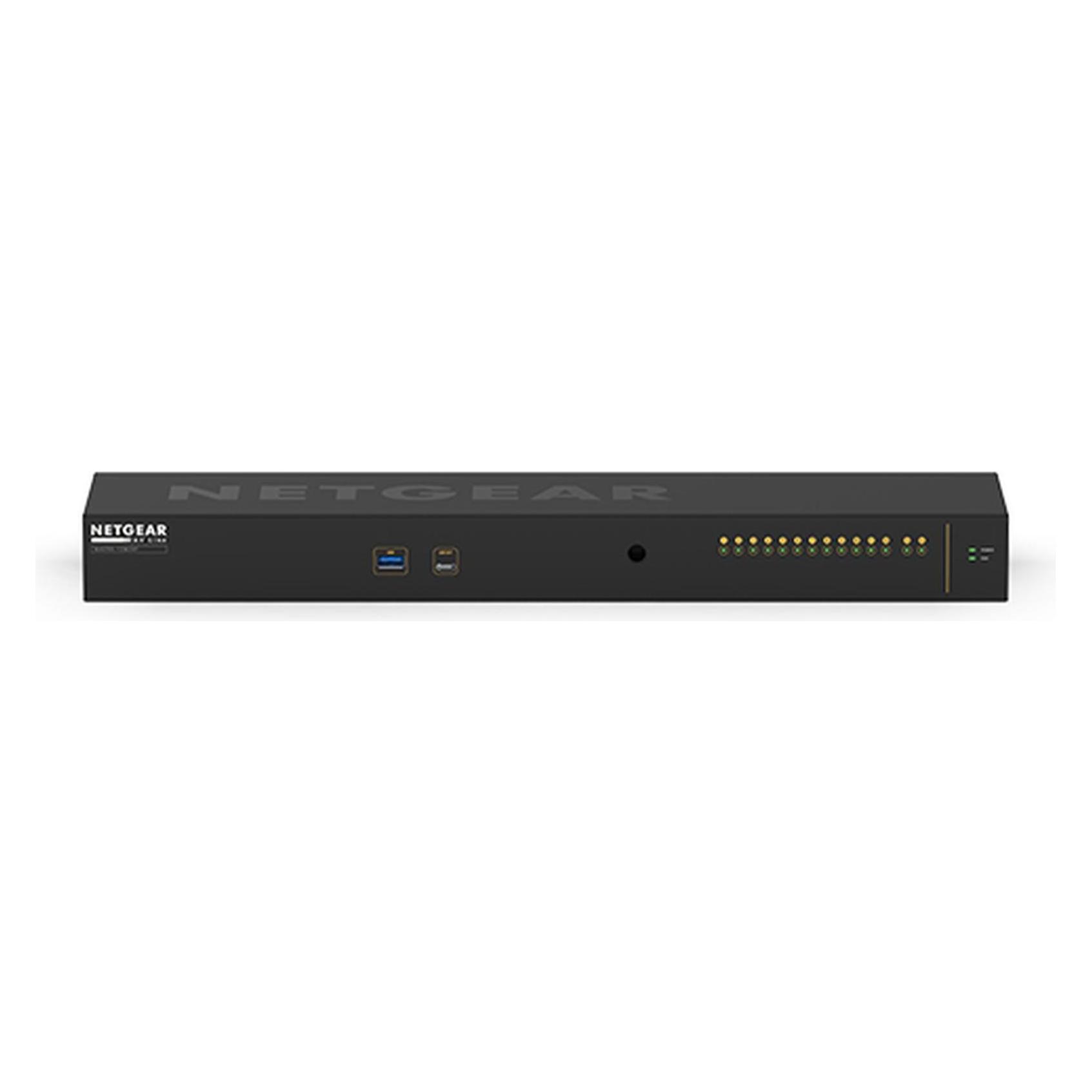 Netgear Switch AV Line M4250-12M2XF 14 Port (14 Ports), Netzwerk Switch, Schwarz