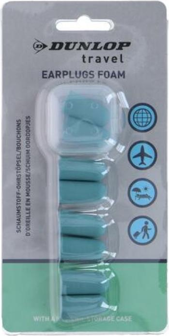 Produktbild Dunlop Ohrstöpsel Schaumstoff 8 Stk. mit Etui (8 x)