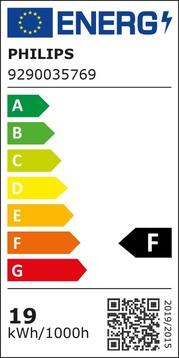 Energie-Label Philips Professional CorePro LED PL-T 18,5W/830 48788800 4Pin GX24q-4 2100lm EVG EEK F (GX24q-4, 18.50 W, 2100 lm, 1 x, F)