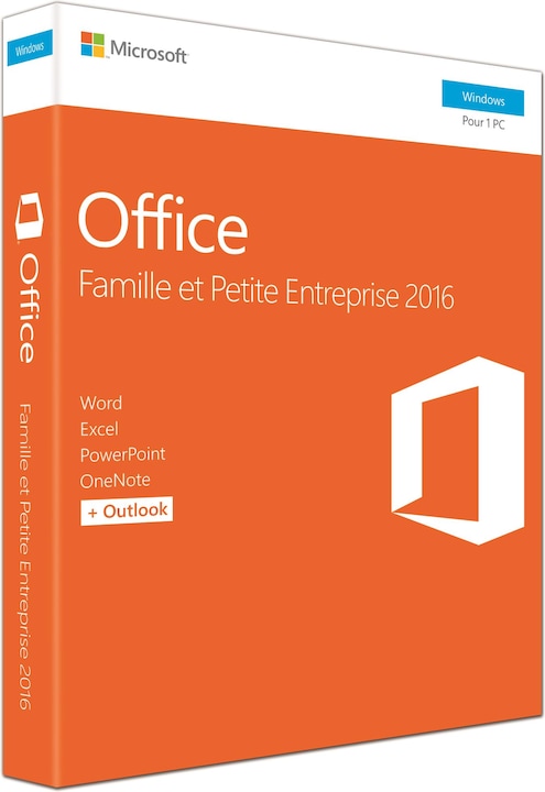Produktbild Microsoft Office Famille et Petite Enterprise 2016 (1 User)