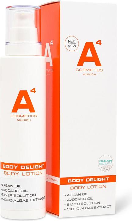 Immagine prodotto A4 Health and Beauty Lozione per il corpo Body Delight (Lozione corpo, 200 ml)