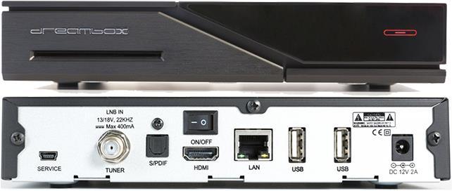 Productafbeelding Dreambox Dm 520 HD (512 GB, DVB-S2, CI+ slot)