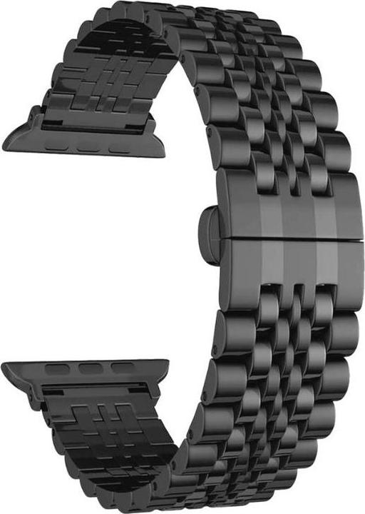 Andi be free Apple Watch Armband Exclusive Edelstahl mit Faltschliesse (Edelstahl)