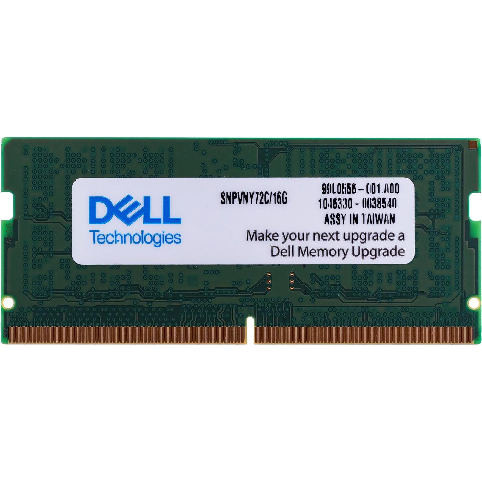 Dell Mem Upg-16GB-1RX8 DDR5 SODIMM 4800MHz (1 x 16GB, 4800 MHz, DDR5-RAM, SO-DIMM), RAM
