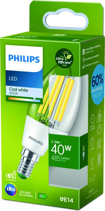 Produktbild Philips LED Classic (E14, 2.30 W, 485 lm, 1 x, A)
