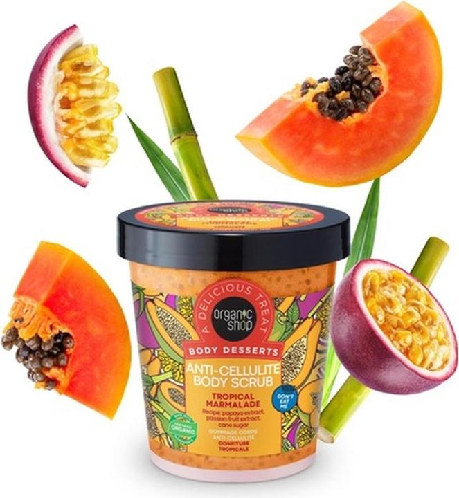 Image du produit Organic Shop Body Desserts Gommage Anti-Cellulite Marmelade Tropicale 450ml (450 ml)