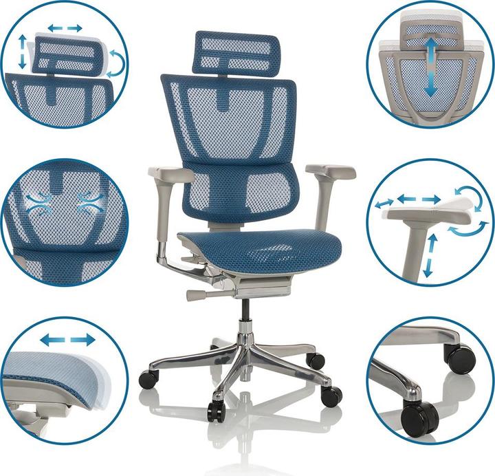 Produktbild Hjh Office Ergohuman Slim G Gen2