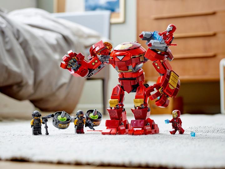 Produktbild LEGO Iron Man Hulkbuster vs. A.I.M. Agent (76164, LEGO Marvel)
