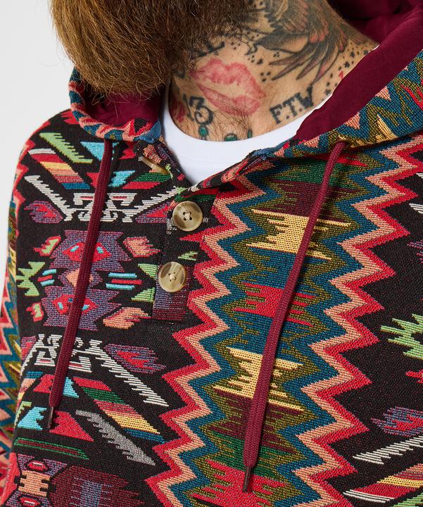 Produktbild Joe Browns Red-Lined Jacquard Hoodie (S)