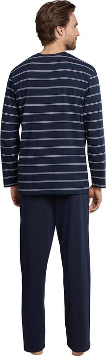 Image du produit Schiesser langer Pyjama Schlafanzug natürlich 100% Baumwolle | auch Übergrössen (4XL)
