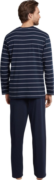 Produktbild Schiesser langer Pyjama Schlafanzug natürlich 100% Baumwolle | auch Übergrössen (4XL)