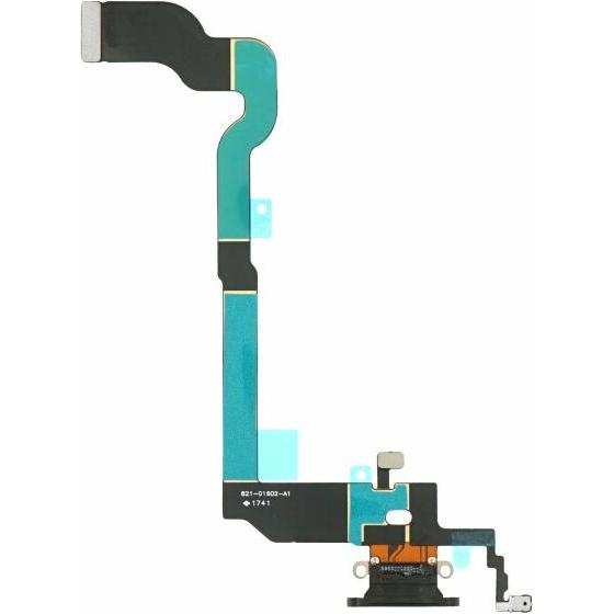 Thumbnail - OEM Dock Lightning Flex für iPhone X schwarz (iPhone X), Mobilgerät Ersatzteile, Schwarz