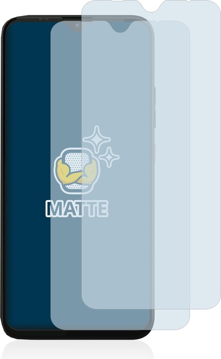 Actual product image BROTECT Anti-glare screen protector matt (2 Piece, Gigaset GS4)