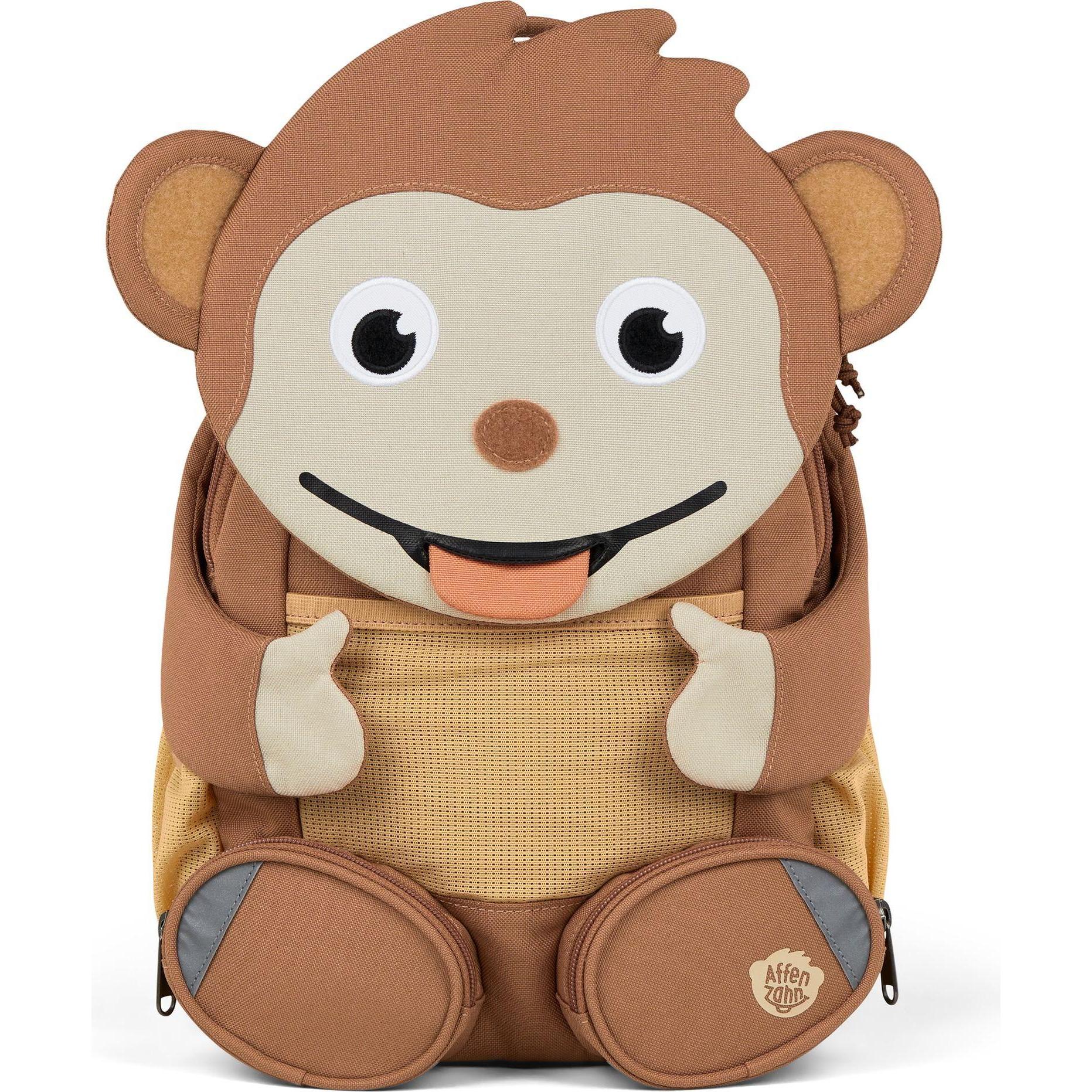 Thumbnail - Affenzahn, Kindergartentasche, Grosser Freund Kindergartenrucksack 31 cm, Mehrfarbig