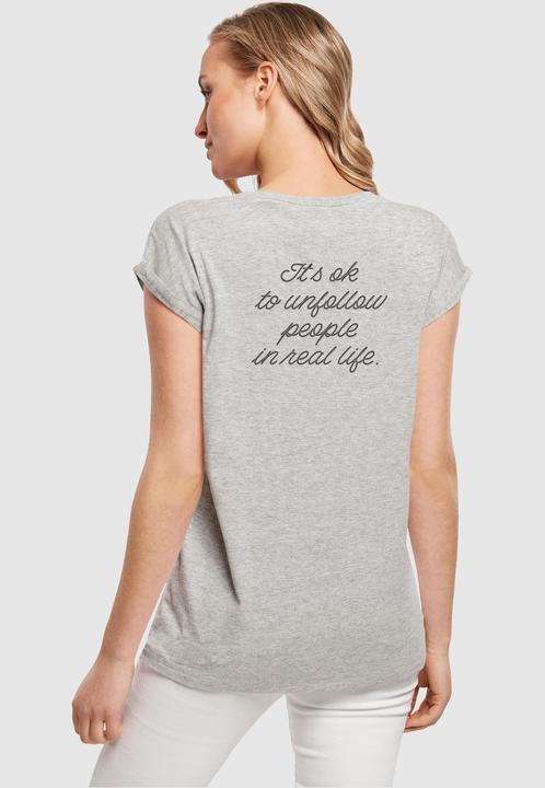 Image du produit Merchcode Tee-shirt femme Heartbreak à épaules étendues - 111575 (XS)