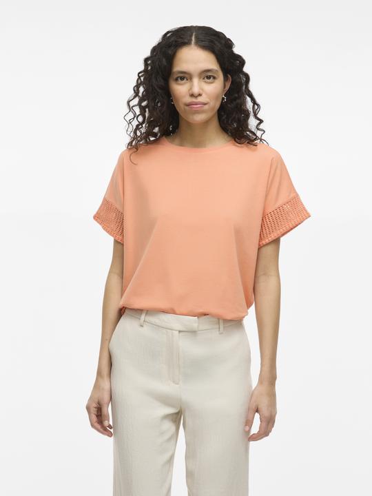 Immagine prodotto Vila VIZIMA Rundhals Oberteil mit kurzen Ärmeln (M)