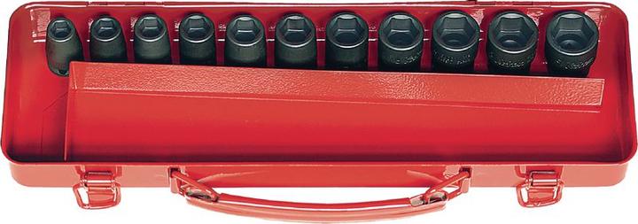 Koken Steckschlüsselsatz Impact 13242M 3/8" (10  mm, 11 mm, 12 mm, 13 mm, 14 mm, 15 mm, 16 mm, 17 mm, 18 mm, 19 mm)
