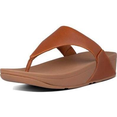 Fitflop, Damen, Sandalen, ledersandalen lulu, Braun, (41)