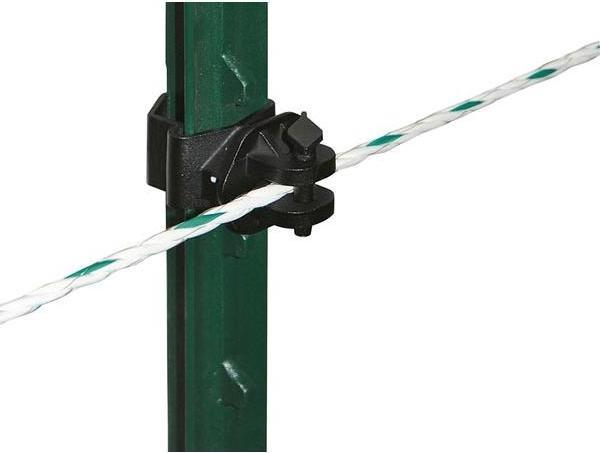 Produktbild Corral T-Post pinlock insulator, black, 25 pcs