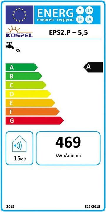 Label énergétique Viessmann EPS2-5.5.