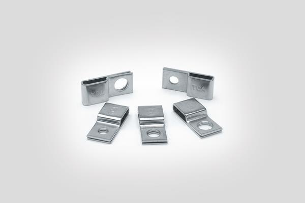 Produktbild HellermannTyton SSPC5 Stainless Steel Cable Tie P-Mount (Metallkabelbinder, 23 mm, 100 Stk.)