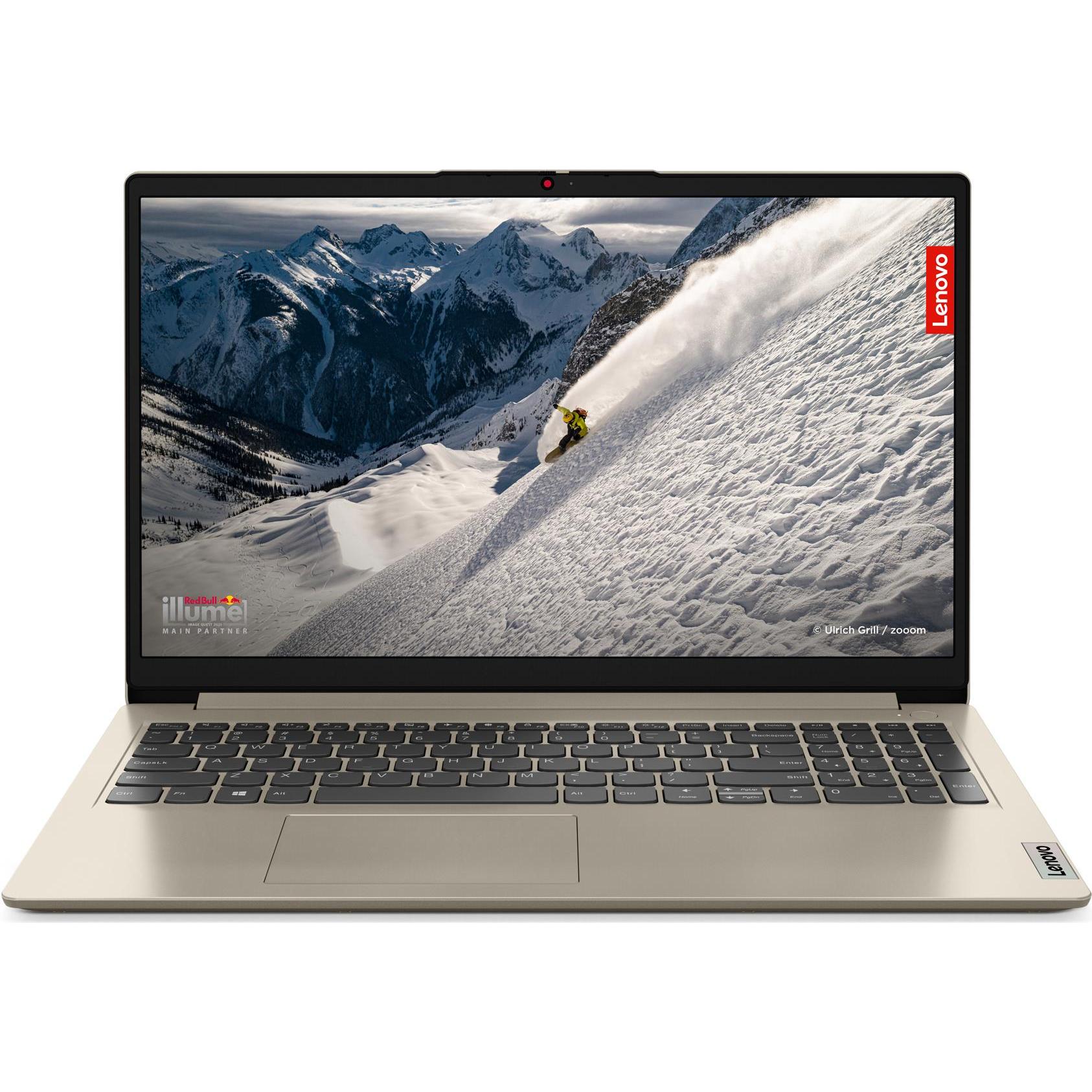 Lenovo IdeaPad 1 (15.60", AMD Ryzen 5 5500U, 16 GB, 512 GB, DE), Notebook, Braun