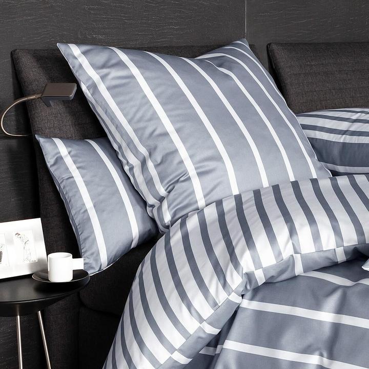 Produktbild Janine Interlock Jersey Bettwäsche Classic Streifen (Kopfkissenbezug, 80x80 cm)