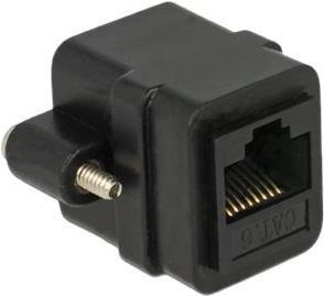 Actual product image Delock RJ-45 adapter for installation (Network coupling)