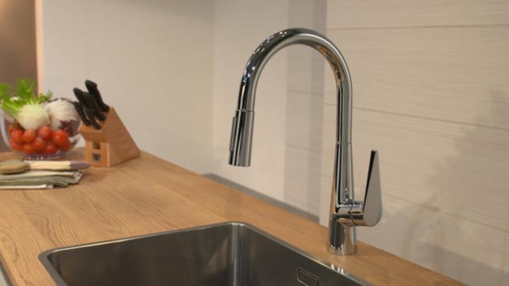 Produktbild hansgrohe Talis S Edelstahl