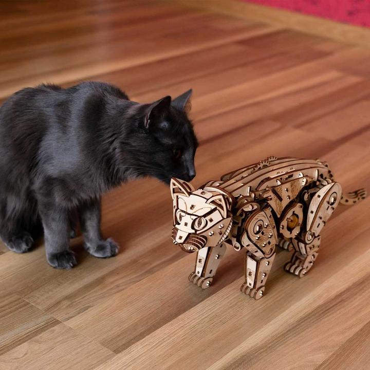 Produktbild Eco Wood Art Katze - 3D Holzbausatz