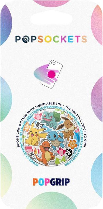 Actual product image PopSockets PopGrip Premium Pokemon Multi Transparent