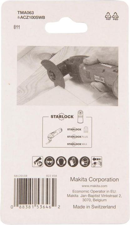 Immagine prodotto Makita Lama per segmenti 100mm TMA063