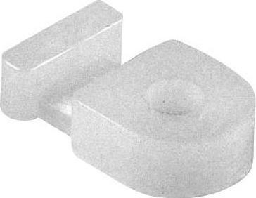 Image du produit HellermannTyton Supports pour colliers de serrage 2.4...5 mm naturel (Boucles de fixation, 20.50 mm, 100 pcs)