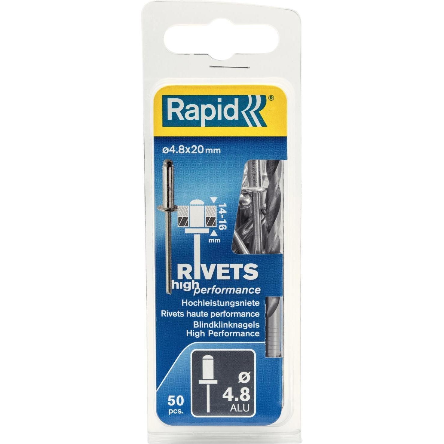 Thumbnail - Rapid, Nieten, Universal Blindniete Ø 4,8 x 20 mm