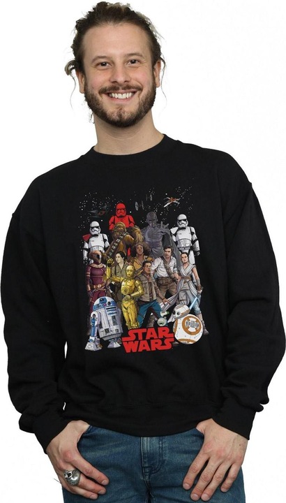 Image du produit Star Wars - Sweat THE RISE OF SKYWALKER CHARACTER COLLAGE - Homme (3XL)