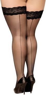 Actual product image Softline Hold up stockings (3XL)