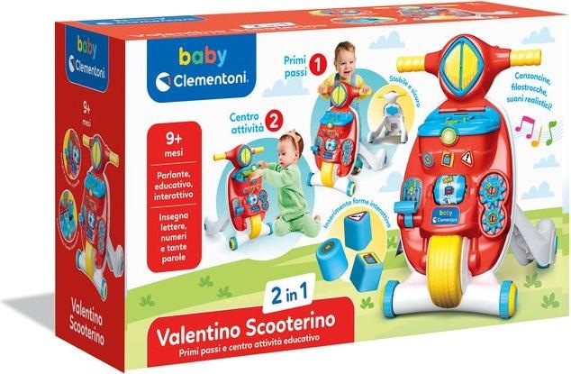 Actual product image Clementoni Valentino Scooterino 2in1