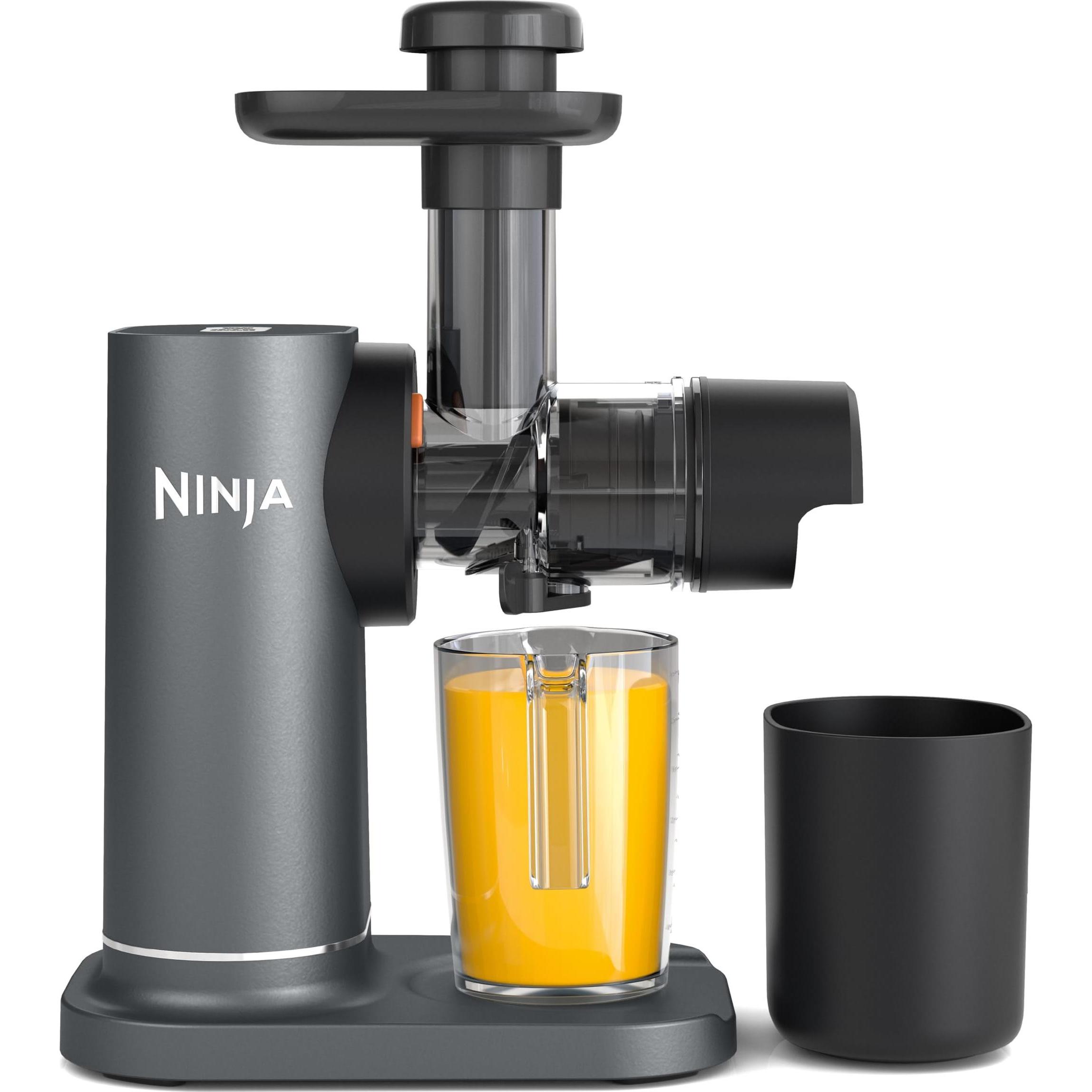 Ninja NIA JC151EU Slow Juicer, Centrifuga, Grigio, Nero