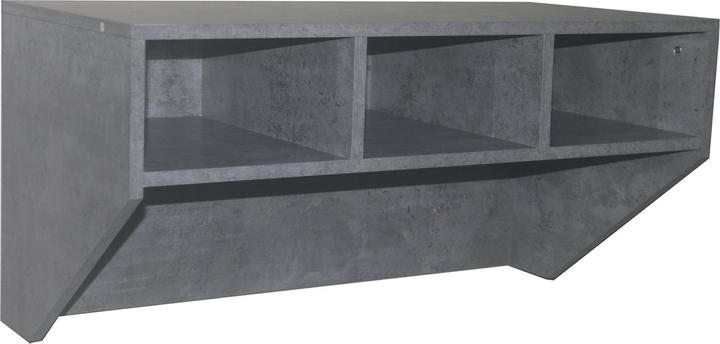 Image du produit HTI-Living Wandschreibtisch Thekla Beton (80 x 40 x 40 cm)