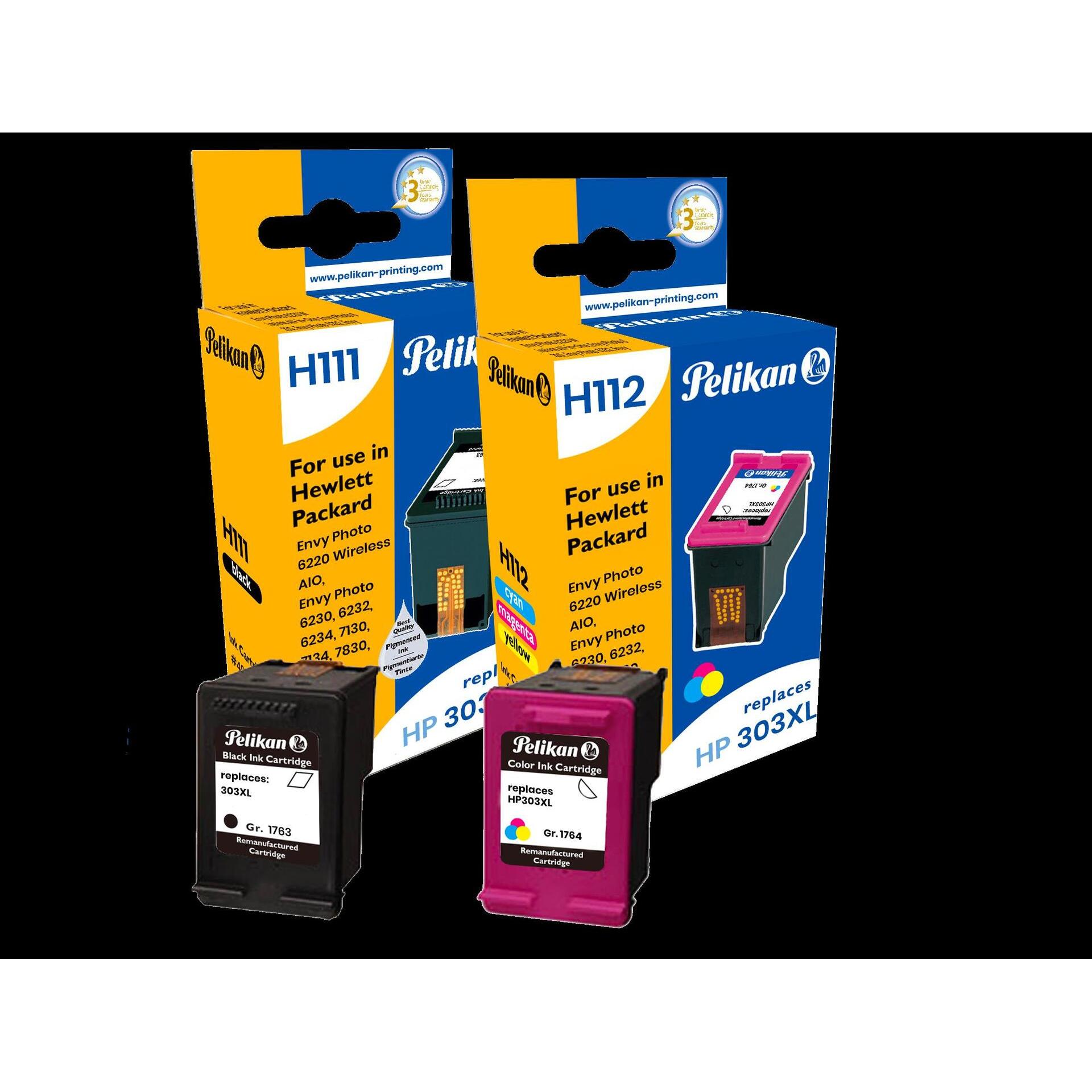 Thumbnail - Pelikan, Druckerpatrone, 303XL (M, BK, C, Y)