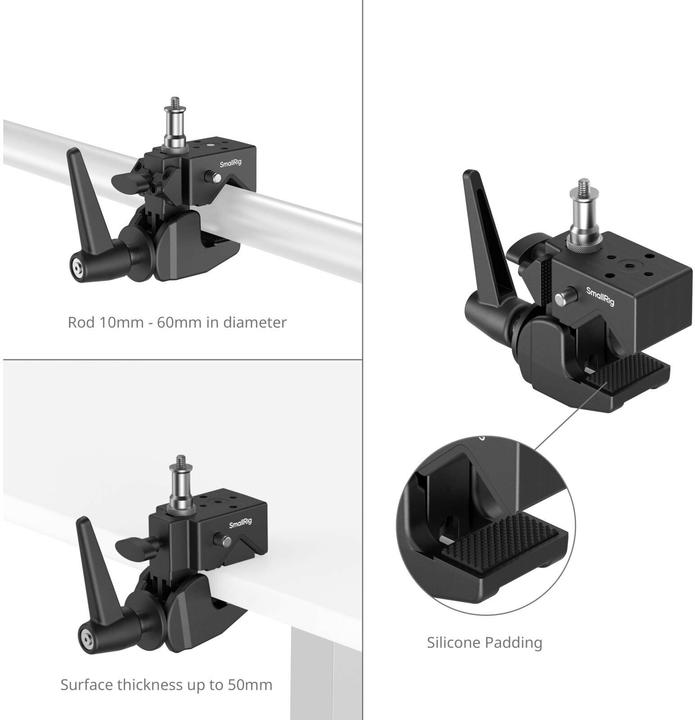 Actual product image SmallRig 4861 Super Clamp Support Kit